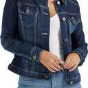 Wrangler Authentics Women's Stretch Denim Jacket Size M