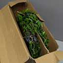 Flacchi Hanging Iron Sphere Lights with Artificial Greenery  12Inch 120 LED Waterproof Outdoor/Indoor Decor Ball Light with Timer & 8 Modes  2 Pack for Garden, Christmas, Weddings (Warm White)