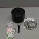 Electric Mason Jar Vacuum Sealer, Black, Two-Part Design for Wide 3.39-inch and Regular 2.75-inch Mouth Jars, Automatic Food Storage System