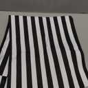 2 Pack Black and White Striped Table Runner 72 x 13 Modern Stripes Polyester Tablerunner Canvas Table Runners Cloth for Party Birthday Dining Celebrations Wedding Bridal