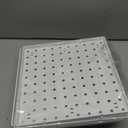 8Pcs Pegboard, Peg Board, Pegboard Wall Organizer, Mount Display Pegboard Kits fit Pegboard Storage, Small Pegboard for Craft Room Garage Kitchen, Peg Boards for Walls - White Pegboards Panels