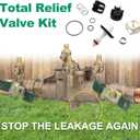0888527 888527 3/4" 009M3 Total Relief Valve Kit Assembly, Replacement for LF009M3/009M3 3/4 inch Backflow Preventer Reduced Pressure Zone Assembly