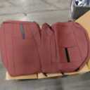 Custom Fit RAV4 (for Hybrid) Seat Covers Full Set for Toyota RAV4 Hybrid 2019 2020 2021 2022 2023 2024 2025 with Waterproof Faux Leather (Wine red, LU01-Hybrid)