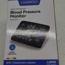 Blood Pressure Monitor, 9-17'' & 13-21'' Extra Large Blood Pressure Cuff Upper Arm, LED Color Backlit Screen Automatic Digital Blood Pressure Machine with USB Cable and 4 AAA Batteries
