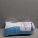 Memory Foam Pillows, Cervical Pillow for Neck and Shoulder Pain Relief, Ergonomic Contour Bed Pillow, Soft for Side Sleep Stomach Sleeping and Back Sleeper (Queen Size, Dark Blue)