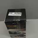 Small Portable Space Heater for Indoor Use - VOCRS 1500W PTC Electric Heater with Thermostat, Remote Control, 12H Timer, Eco and Fan Mode, Rapid and Safe Heating for Office Bedroom