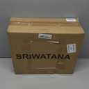 SRIWATANA Shower Caddy Organizer Hanging Over Head, Bathroom Shower Rack Hanger with Hooks for Razors - Chrome