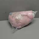 Tezituor 24 Inch Narwhal Stuffed Animal, Hugging Soft Ocean Narwhal Pillow Gift for Girls Kids, Cute Pink Large Stuffed Whale Plush Toy Christmas Deaor Gift