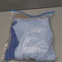 IECOii 2 Pack Fleece Dog Sweaters for Large Breeds Winter Sweatshirts Stretchy & Cozy Coat for Cold Weather, Labrador Pullover Vest with Leash Hole, Machine Washable (Size 3XL, Dark Blue & Light Blue) (XXX-Large(Chest Girth: 26.4"))