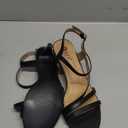 IDIFU Women's Dressy Strappy 2 Inch Low Kitten Heel Open Toe Sandals Dress Shoes for Woman Lady in Bridal Dance Evening 7.5