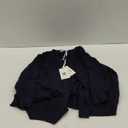 GRACE KARIN Women's 2025 Cropped Cardigan 3/4 Sleeve Lightweight Crochet Shrug Hollowed-Out Knit Sweater Tops XL