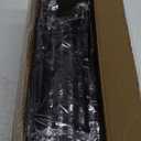 4 Pack Magnetic Spice Storage Rack Organizer for Refrigerator and Oven, Black Fridge Organizers and Storage (4 Pack, Black)