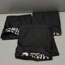 Jeyiour 3 Pack Funny Cooking Aprons Women Oil-proof Kitchen Aprons with Pockets for Home Chef BBQ Birthday Thanksgiving Gift(Black)