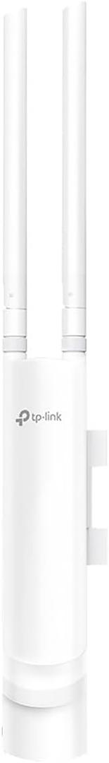 TPLink EAP110Outdoor V3, Omada N300 Wireless Outdoor Access Point, WiFi Coverage Up To 200 Meters, Passive PoE W/ Free PoE Injector, SDN Integrated, Cloud Access & Omada App, White
