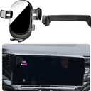 Car Phone Holder for Volkswagen Atlas & Atlas Cross Sport Auto Accessories [Only for 2024-2025 VW Atlas/Atlas Cross Sport] [Auto Lock Hands Free Automobile Cell Phone Mount]