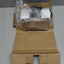 Retro Flip Clock, Vintage Digital Flip Down Clock with Black Walnut Base, Battery Powered Internal Gear Operated for Home & Office Decor