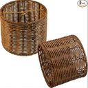 Mini Lampshade 2sets chic round little lamp shade, boho lamp covers replacement traditional shades,woven Chandeliers Shade Wall Lamp Sconces Shade
