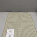 XXL Silicone Dish Drying Mat for Kitchen Counter or Under Sink, 24" x 18" Extra Large, Waterproof Pet Feeding Mat, Dog Food, Water Bowls, Under Drying Racks for Dishes, Coffee Bars, Bar Mats (Beige)