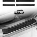 TripleAliners Door Sill Protector for 2026 Toyota RAV4 Accessories, 4PCS