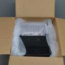 DUMOS Countertop Ice Maker with Handle, 26lbs/24H Portable Ice Machine, 9 Bullet Ice Cubes Ready in 6 Mins, Self-Cleaning, Quiet Compact Ice Maker for Home, Kitchen, RV, Camping, Black