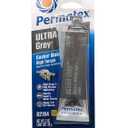 Permatex 82194 Ultra Grey Rigid High-Torque RTV Silicone Gasket Maker, Sensor Safe And Non-Corrosive, For High Torque And Vibration Resistant Applications, 3 Oz
