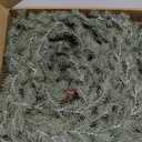 MIZII Christmas Garlands 6 Feet Artificial Pine Garland with Pinecone Real Touch Pines Vine Greenery Garland Christmas Decorations for Xmas Fireplace Mantle Home Decor Indoor Outdoor (White Pine)