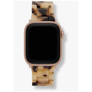 MACHETE Compatible with Apple Watch Band Stainless Steel Buckle Strap Acetate Resin iWatch Band for Ultra 2 1 Series 9/8/7/6/5/4/3/2/1/SE Women Men