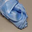 12 Pack Satin Table Runner 12 x 108 Inch Long Satin Table Runners for Wedding Banquet Graduations Birthday Party Decoration (Baby Blue)