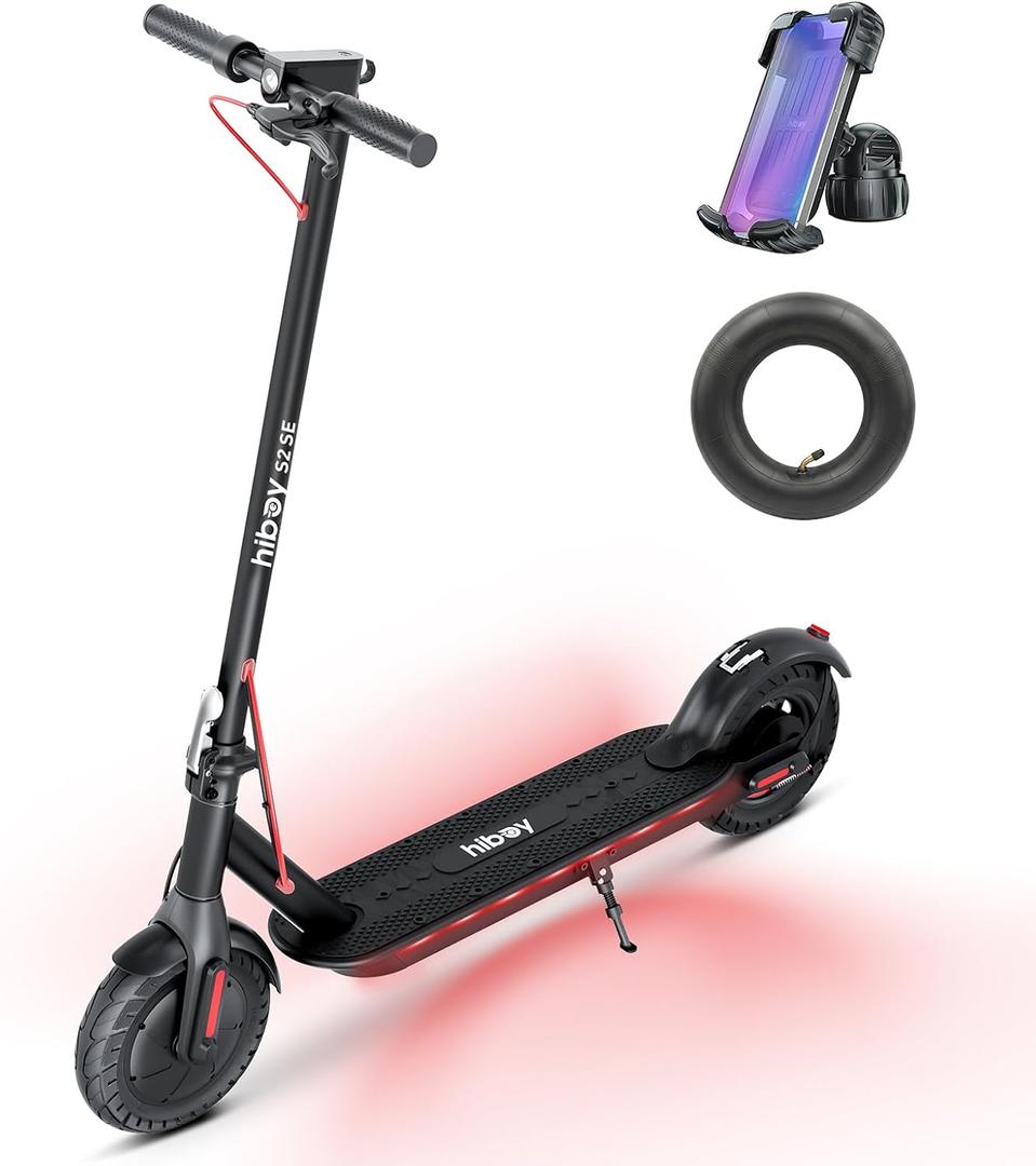 Hiboy Electric Scooter for Adults, 8.5"10" Tires, 19 MPH Top Speed, Up to 1740.4 Miles Range, Dual Braking System, Commuter Electric Scooter (S2 /S2R Plus/ S2 SE/S2 MAX)
