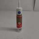 GE Advanced Silicone Caulk for Kitchen & Bathroom, Clear, 10 fl oz Cartridge, 1 Pack - 100% Waterproof Silicone Sealant, 5X Stronger Adhesion, Shrink & Crack Proof