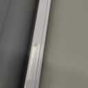 Blackout Roller Shades Blinds Cordless for Windows Pull Down Room Darkening Door Blinds with Thermal Insulated Easy to Install for Living Room,Bedroom,Home,Office Bathroom Grey 23" W x 72" H