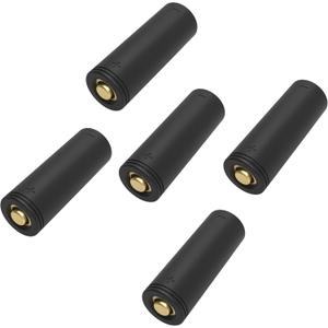 18650 to 21700 Battery Adapter, Converter Adapter for 21700 Flashlight Cases with Metal Contacts 18650 Sleeve Batteries Protective 21700 Battery Adaptor Holder Accessories (5 Battery Converters)