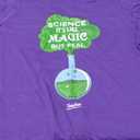 Science It's Like Magic But Real T-Shirt Funny Science Gifts XXL Purple