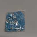 haisstronica 100pcs #10 Blue Marine Grade Heat Shrink Ring Connectors,1614 Gauge Tinned Red Copper 0.7mm Ring Terminals Connectors,BrazedSeam Insulated Electrical Crimp Wire Terminals