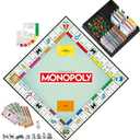 Monopoly Board Game | Classic Game with Storage Tray and Larger Tokens | Ages 8+ | 2 to 6 Players | Family Games for Kids and Adults | Kids