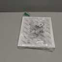 Egofine 8x10 Picture Frame Made of Solid Wood Covered by Plexiglass, Display Pictures 4x6/5x7 with Mat or 8x10 Without Mat for Table Top Display and Wall Mounting Photo Frame, White