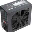 700w Power Supply Non-Modular ATX PSU with 6+2 Pin Connectors PFC Protection and 120mm Silent Fan Gaming PSU KY-700 Black