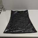 Bingirl Gothic Hot Sleeveless Dress Metallic Wetlook Clubwear Stripper (One Size)