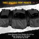 DULCE DOM 32/36/42/48/52 inch Double Rifle Case Soft Gun Bag for Rifles Pistols Storage & Transportation, All Around Shooting Range Tactical Backpack for Hunters Shooters, Gift for Boyfriend, Husband