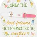 Aunt Pregnancy Announcement Promoted to Aunt Keepsake Wood Sign, Baby Surprise Announcement Pregnancy Reveal