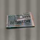 GVIEWIN for iPhone 15 Pro Case Floral, with Screen Protector&Camera Lens Protector,[Non Yellowing] Slim Shockproof Clear Phone Protective Cover for Women, Flower Pattern Design 6.1" (Sketch/Black)