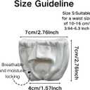 5PCS Small Pet Diapers, Adjustable Sugar Glider Diapers, Reusable, Washable, Specially Designed for Use on Pet Squirrels Guinea Pig (S)