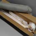 Razee Wooden Baby Play Gym Activity Mat, Leaf Shaped Play Mat Baby Gym with 6 Hanging Sensory Toys Foldable Baby Gym Newborn Infant Baby Use (Khaki)