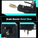 PartsFlow 54-74232 Vacuum Power Brake Booster Compatible with Ford Edge Lincoln Mkx 2007-2010 Mazda Cx-9 2007-2015 3.5L V6 3.7L V6 7T4Z2005A