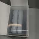 WIBIMEN Ice Cube Tray with Lid and Bin - Round Ice Trays for Freezer with Lid - Ice Cube Trays for Freezer with Ice Container (1"-2PACK Blue)