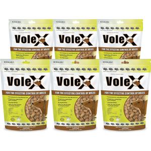VoleX - Effective Against All Species of Voles. Safe for Use Around People, Pets, Livestock, and Wildlife (3 pounds)