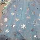 Party Chili Princess Costumes Birthday Dress Up for Little Girls with Crown,Mace,Gloves Accessories 3-12 Years