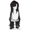 Hua Cheng San Lang Cosplay Wig Anime Black Long Wave Hair for Men Women Chinese Hanfu wig Heat-Resistant Fiber Halloween,Chirstmas,Party,Comic con