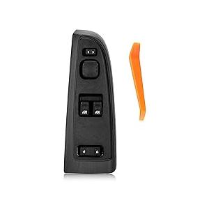 15883318 2003 Chevy Silverado Window Switch & Bezel Fit for 2003-2007 Chevy Silverado 1500 2500 3500, 2003-2007 GMC Sierra 1500 2500 3500 Replace 920-023 Front Driver Side Door Loc