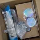 2.25''/58mm Button Maker Die with 100 Pin Button Making Supplies - Create Colorful Pin Badges, Replaceable Mold for DC109 Badge Maker Machine